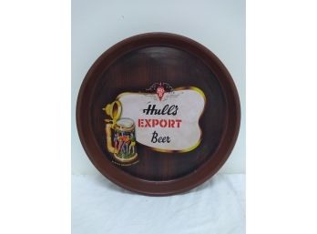 Vintage Hull's Export Beer New Haven Connecticut Advertising Tray