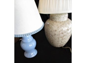 Lot Of 2 Lamps