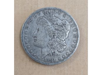 1881 O - Morgan Silver Dollar