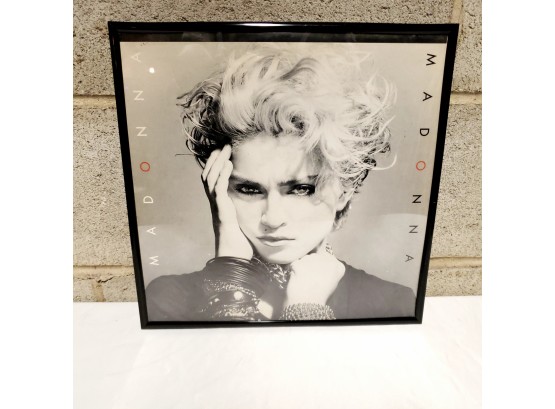 Vintage Madonna Framed Record Album