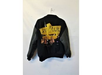 Vintage WWF Wrestle Mania XII Bomber Jacket - Size Medium - Rare Hard To Find