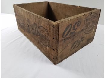 Great Vintage Sunsweet Of California Prune & Apricot Growers Association Wood Crate