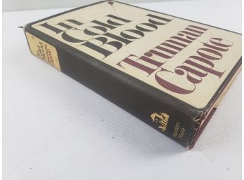 Truman Capote, In Cold Blood 1965 1st Edition Hardcover Book With Dust Jacket