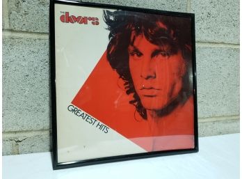 Vintage The Doors Jim Morrison Framed Record Album