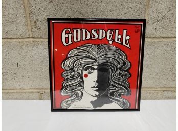 Vintage Godspell Framed Record Album