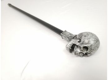 Very Cool 37.25' Skull Capped Walking Stick