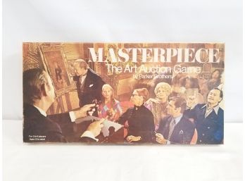 Vintage Masterpiece The Art Auction Board Game By Parker Brothers - Original 1970 Version