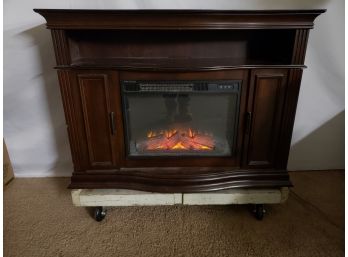 Homestar Electric Fireplace TV Entertainment Center Console - Works Great!!