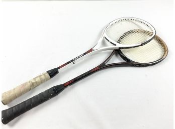 Two HEAD XS And Head Competition Badminton Racquets