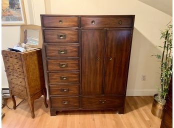 Heritage Mahogany Furniture Tall Chest Of Drawers