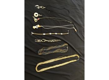 Eight Assorted Necklaces