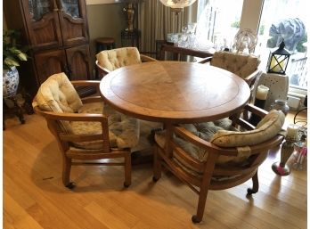 Drexel Table With Set Of Four Chairs