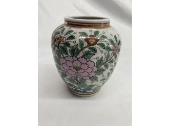 Oriental Pink Flower Vase