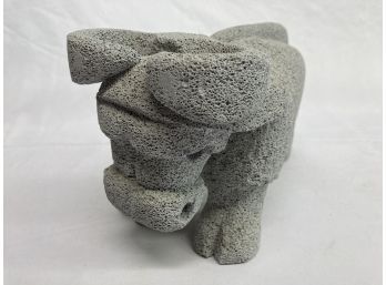 Bull Stone Sculpture