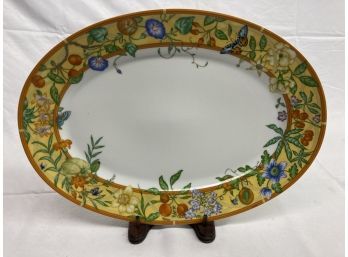 Hermes La Siesta 16' Oval Platter - Square With Two Dots