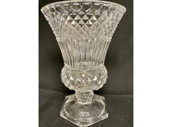 Vintage Val St Lambert Crystal Vase