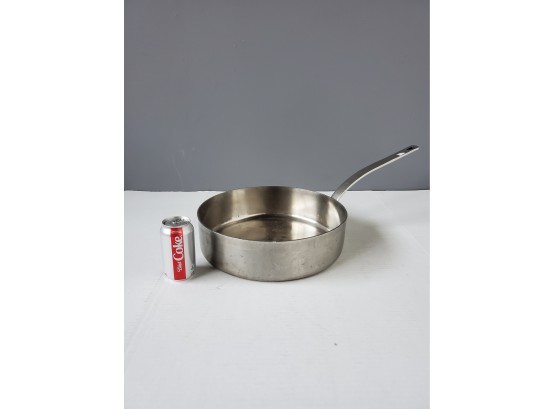 Huge 14 ' Solid Stainless Steel Commercial  Saute Pan