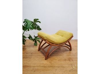 Amazing 60s Oversize Ficks-Reed Ottoman Or Bench
