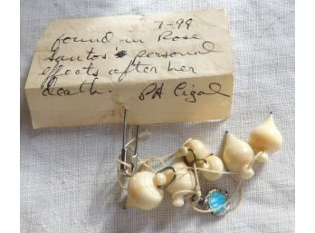 1890's Beads With Note, Part