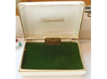 Vintage Hard 'KREMENTZ' Jewelry Case