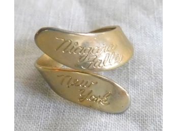 Souvenir Ring 'NIAGARA FALSS, NEW YORK'