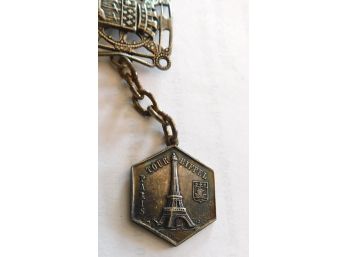 Spectacular Vintage Bracelet Featuring Buildings In Paris,  France