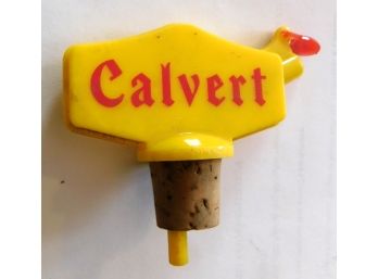 Vintage 'CALVERT' Bottle Topper