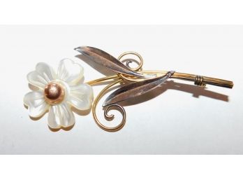 Vintage Movable Flower Pin