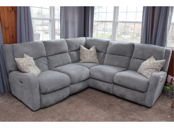 Raymour And Flanagan Power Recliner Sectional Sofa