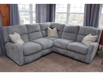 Raymour And Flanagan Power Recliner Sectional Sofa