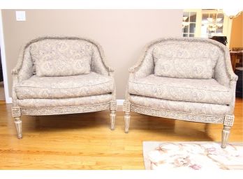 Beautiful Pair Of Occasional Chairs