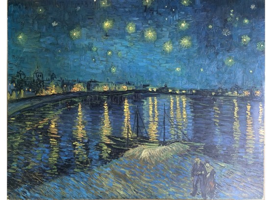 Van Gogh Starry Night Over The Rhne Reproduction