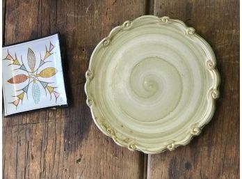 Hopi Design Dish And California Pantry Classic Ceramics Plate