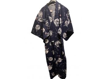 New In Bag Amita New Japanese 100 Percent Cotton Kimono, Size L