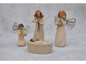 Collection Of Willow Figures And More