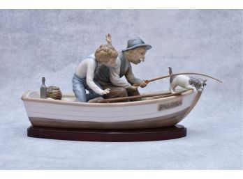 Lladro 'Fishing With Gramps' Figurine No 5215