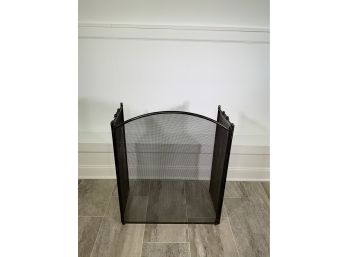 Three Sided Mesh Fire Place Screen