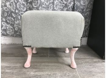 Small Stool With Painted Legs
