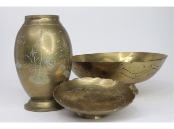 Brass Etched Grouping