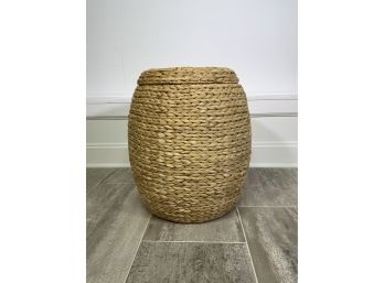 Lidded Seagrass Basket