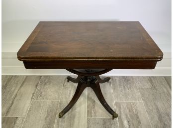 Victorian Duncan Phyfe Folding Table