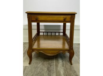 Solid Heirloom Quality Weiman Furniture Side Table