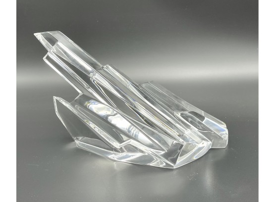 Vintage 1988 Franklin Mint Glass Iceberg Sculpture