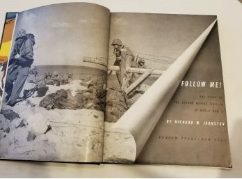 1948 World War II Book: 'Follow Me! The Story Of The Second Marine Division In World War II'Richard W Johnston