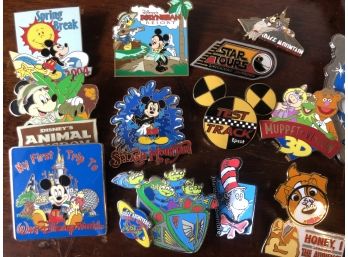 Lot Of Official Disney Trading Pins  A Collection Of 13