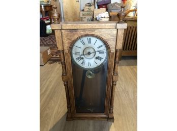 Antique Queen Elizabeth Ansonia Clock Company Shelf Mantle Clock