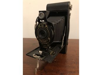 Antique Eastman Kodak Co. Folding Autographic Brownie Camera Model No. 2A  Original Case & Users Manual!!!