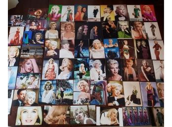 165 Marilyn Monroe Colorized Photographs   4' X 6'  ( Lot 1 Of 2)