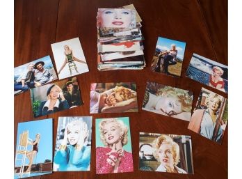 101 Marilyn Monroe Colorized Photographs   4' X 6'  ( Lot 1 Of 2)