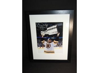 Signed Framed Boston Bruins Daniel Paille  NHL Photo